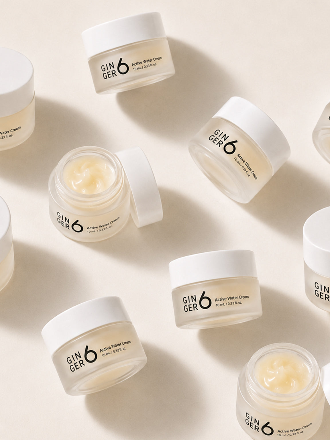 Ginger6 Active Water Cream Miniature - 10ml