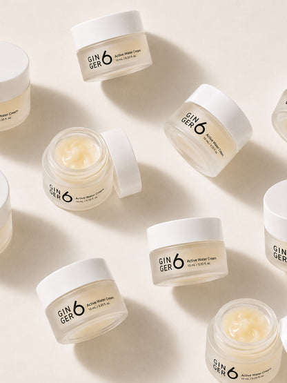 Ginger6 Active Water Cream Miniature - 10ml