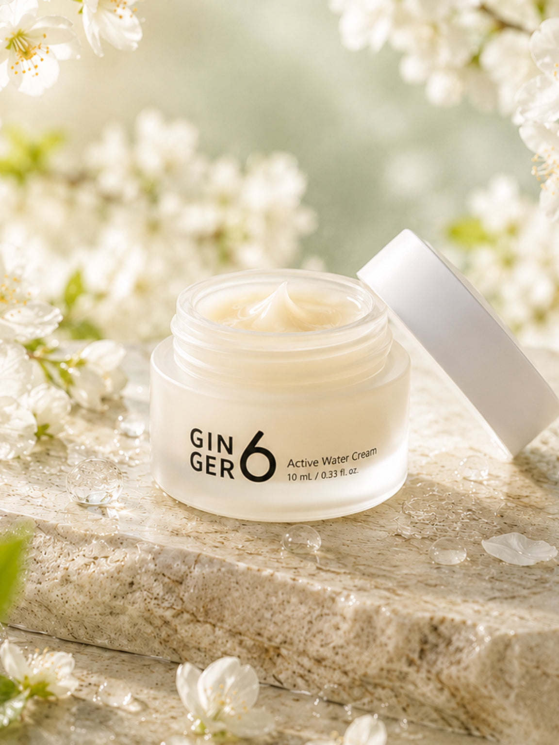 Ginger6 Active Water Cream Miniature - 10ml